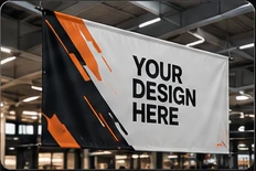 Banner publicitar — imagine demonstrativă