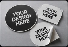 Stickere personalizate — imagine demonstrativă